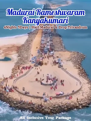 Madurai Rameshwaram Kanyakumari