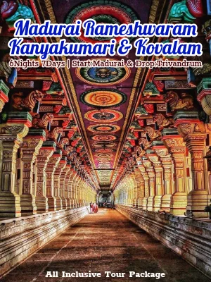 Madurai Rameshwaram Kanyakumari & Kovalam